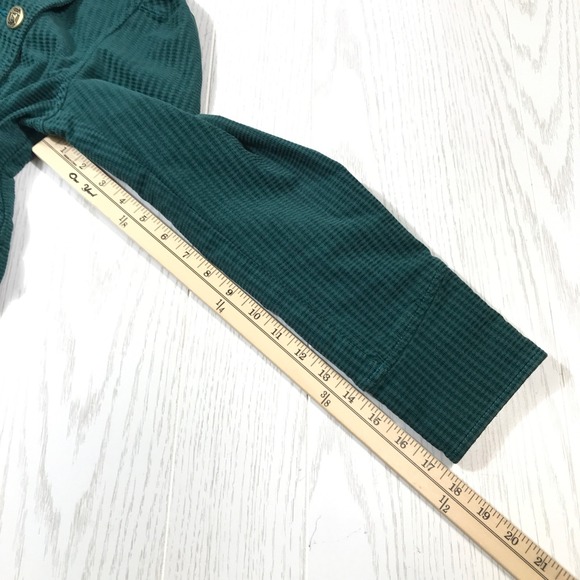 CAbi Equestrian Jacket Women M Green Double Breasted Military Cotton Blend Retro - Picture 8 of 13